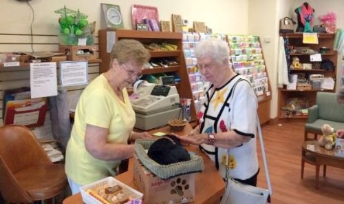 Volunteers Become Merchants at CCRC Shops